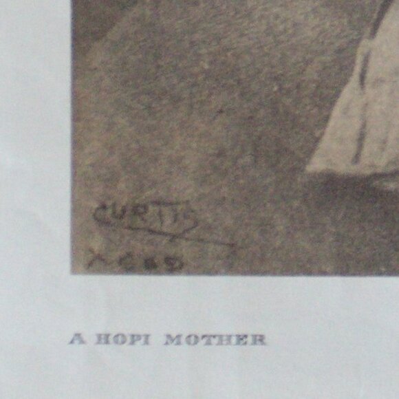 A HOPI MOTHER #132 Edward Sheriff Curtis Print - Picture 5 of 8